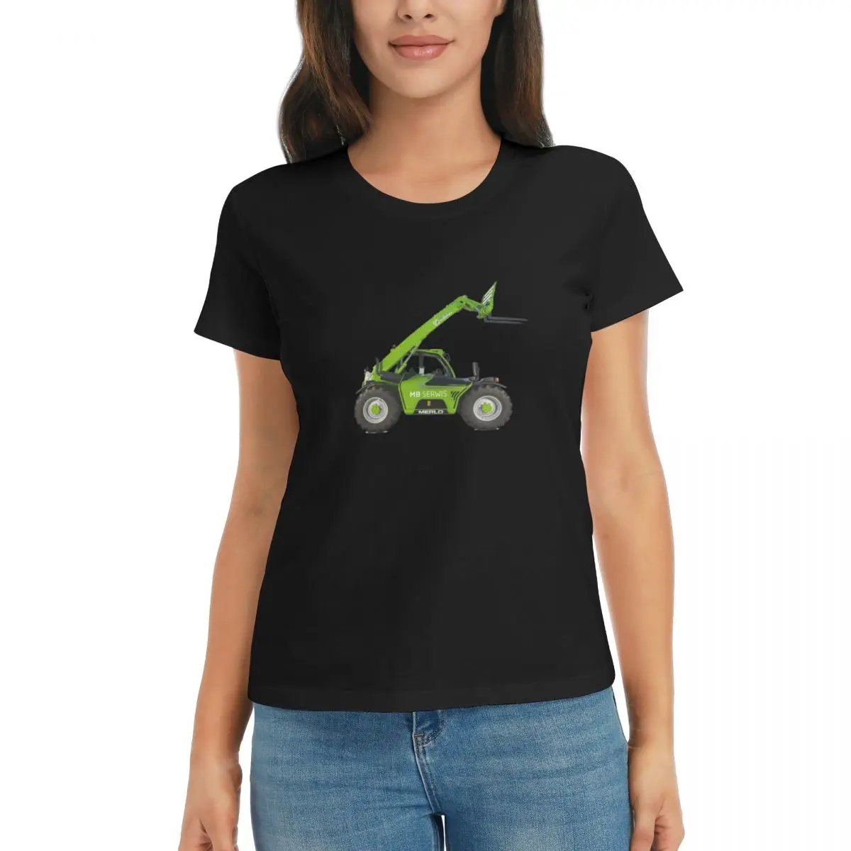 

Женская футболка с логотипом Merlo, летние футболки с короткими рукавами, хлопковые футболки с круглым вырезом, одежда, топы, уличная одежда