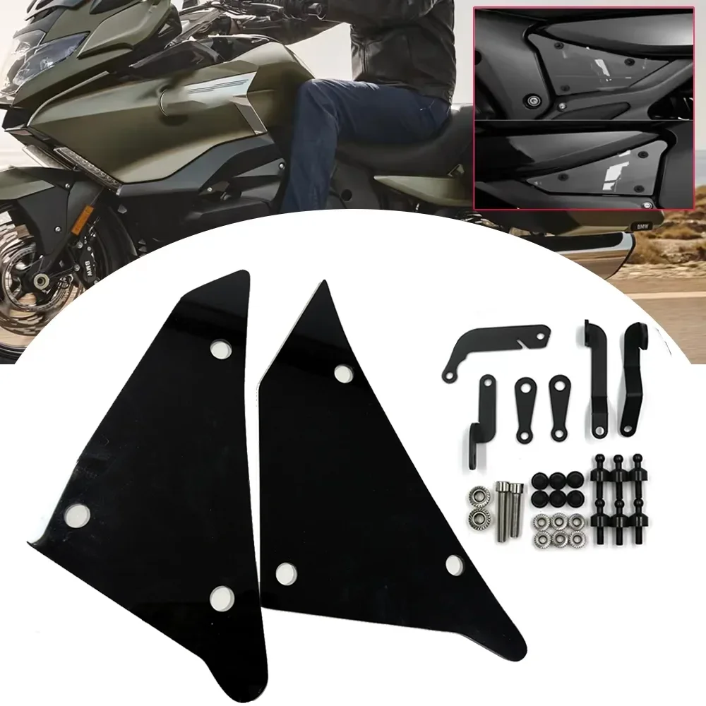 Motorcycle Side Fill Panel Fairing Cowl Cover Plates Tank Trim FOR BMW K1600 Grand America 2018-2022 K1600B K1600 B 2017-2022