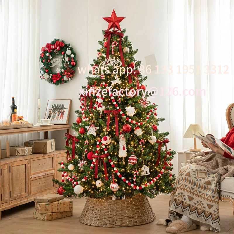 

Customizable Luxury Large Christmas Tree Floor Ornament Home Christmas Ornaments