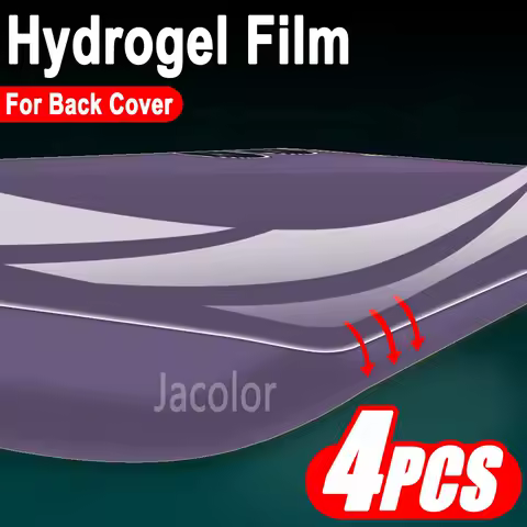 4PCS Back Cover Hydrogel Film For Samsung Galaxy S20 Ultra S21 S22 S23 Plus Safety Film HD Clear Soft Protector S23+ S22 S21 S20