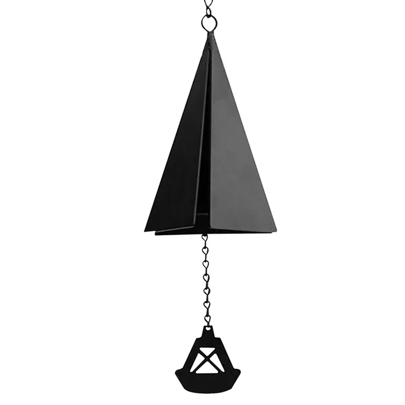 

Wind Chime Iron Triangle Wind Chime Pendant Decoration Durable Easy Install Easy To Use