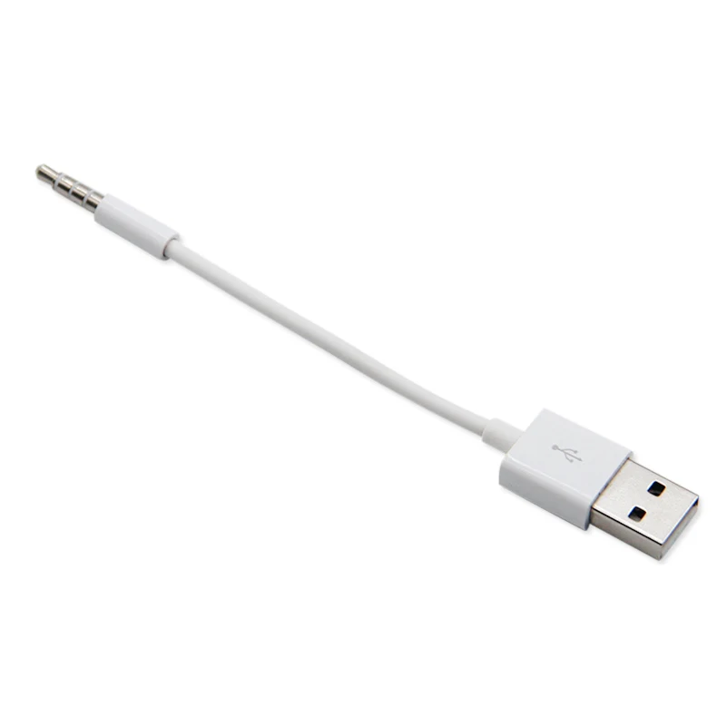 3.5 مللي متر جاك إلى USB 2.0 مزامنة البيانات شاحن نقل محول الصوت كابل الحبل لابل آي بود شافل 3rd 4th 5th 6th