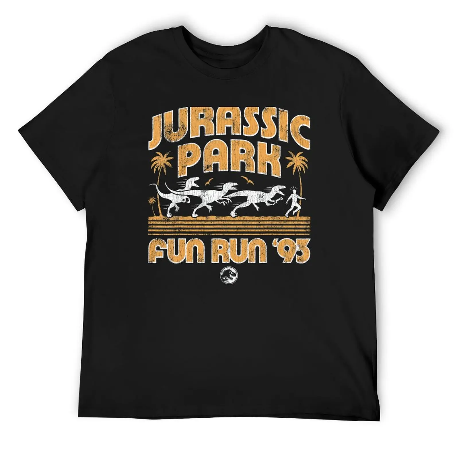 Jurassics Park Blue & Purple Fossil Logo Graphic T-Shirt graphic t shirt vintage graphic shirts blacks t shirts for men