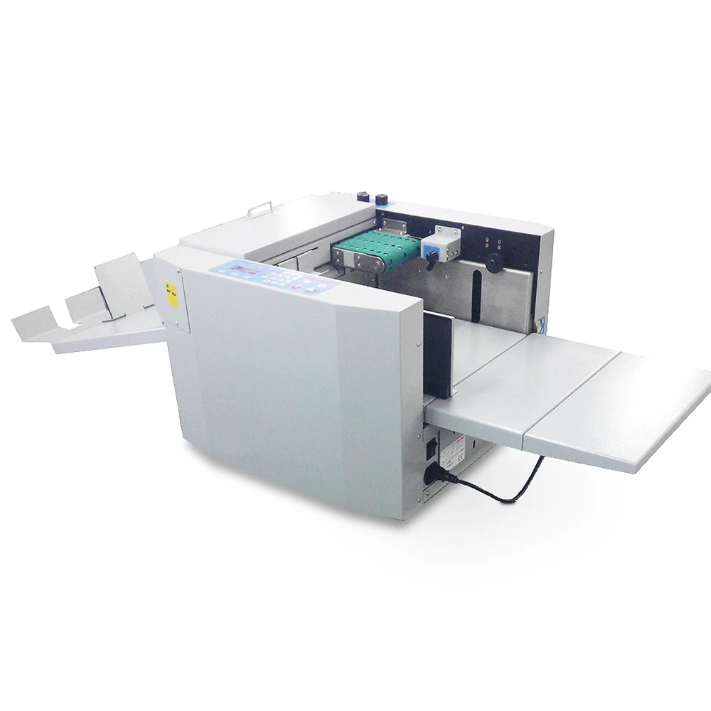 UV Coated Paper Automatic Slitter Cutter Progressive Creaser ( Optional Perforator )