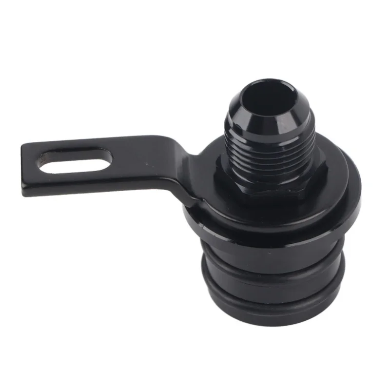 

10AN Breather Fitting Adapter Black Aluminium Alloy Lightweight For Oil Catch Can B16 B18 B20