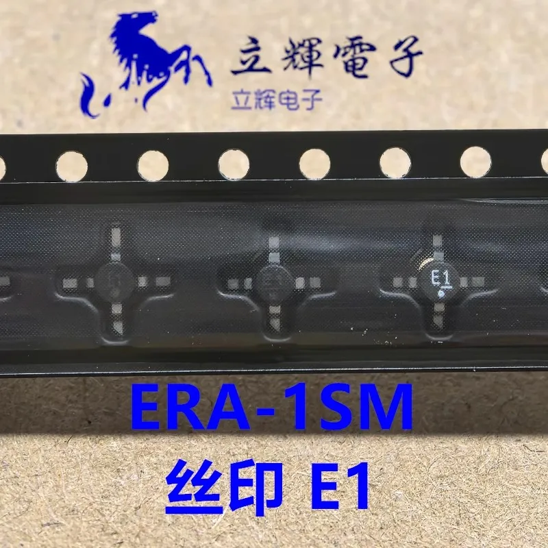 10adet ERA-1SM silk screen E1 SMT-86 cross RF microwave power amplifier MINI high frequency tube