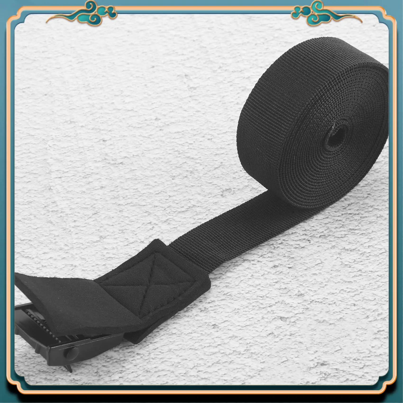 

A54P-2PCS 3Mx2,5Cm Крепежный ремень для доски для серфинга Каяк Багажник на крышу Кулачковая пряжка Крепежный ремень Автомобильный автобус Верхний ремень для велосипедной стойки