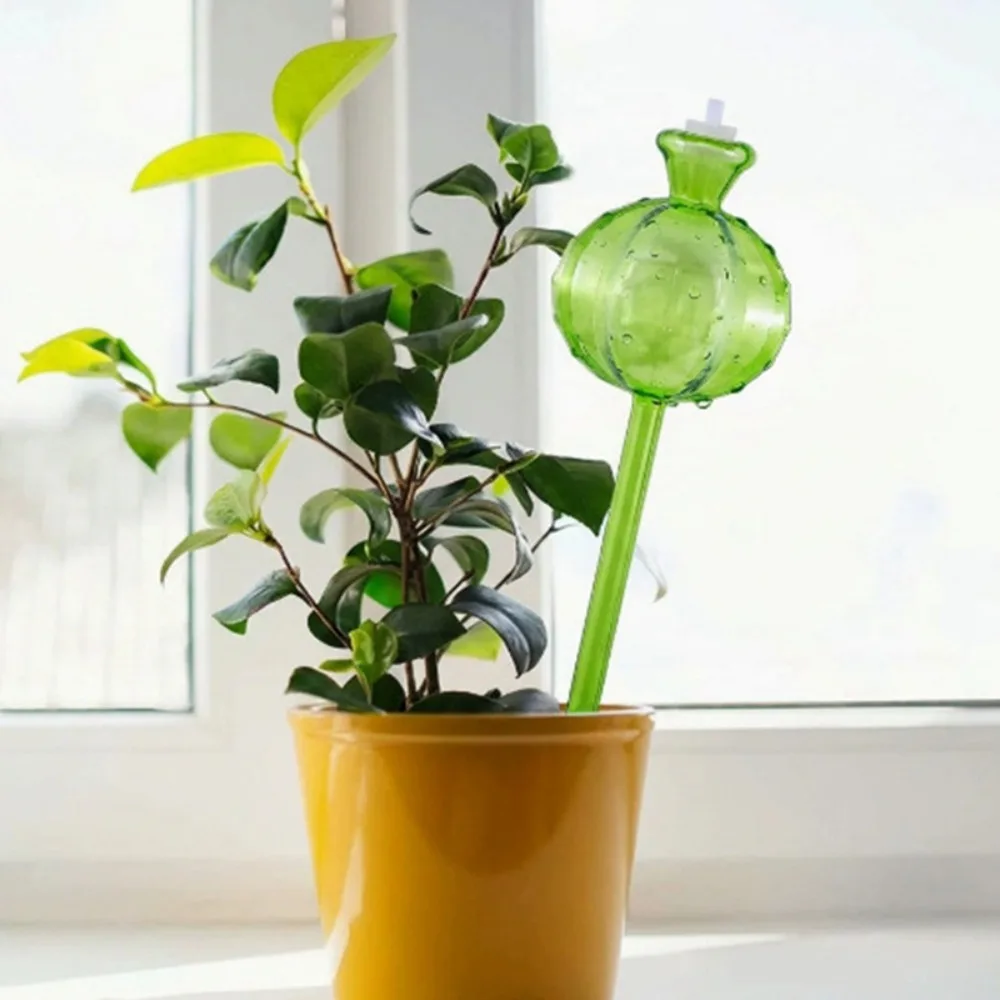 4 Stück Automatische Pflanzenbewässerungskugeln in Blumenform, leichtes Tropfbewässerungssystem für Zimmerpflanzen – Detail 6