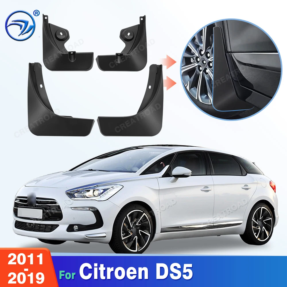 Para Citroen DS5 2011 2012 2013 2014 2015 2016 2017 2018 2019 Protetores de Para-lama Acessórios para Carro