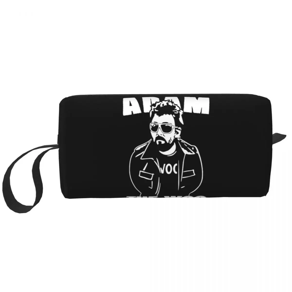 

Adam The Woo Makeup Bag Pouch Cosmetic Bag for Men Women Toiletry Bag Accessories Organizer