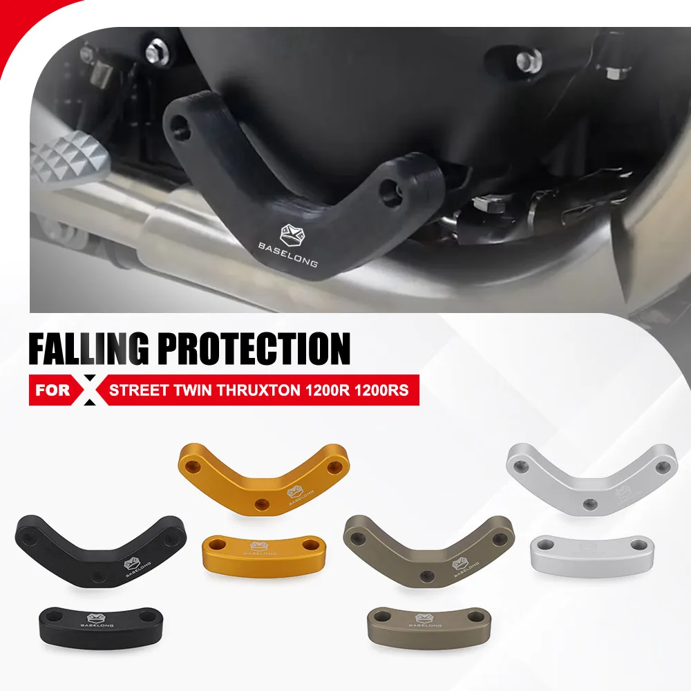 Engine Stator Pulse Slider Crash Protection For Street Twin Thruxton 1200RS Speed Twin 1200 900 Engine Case Slider Protection