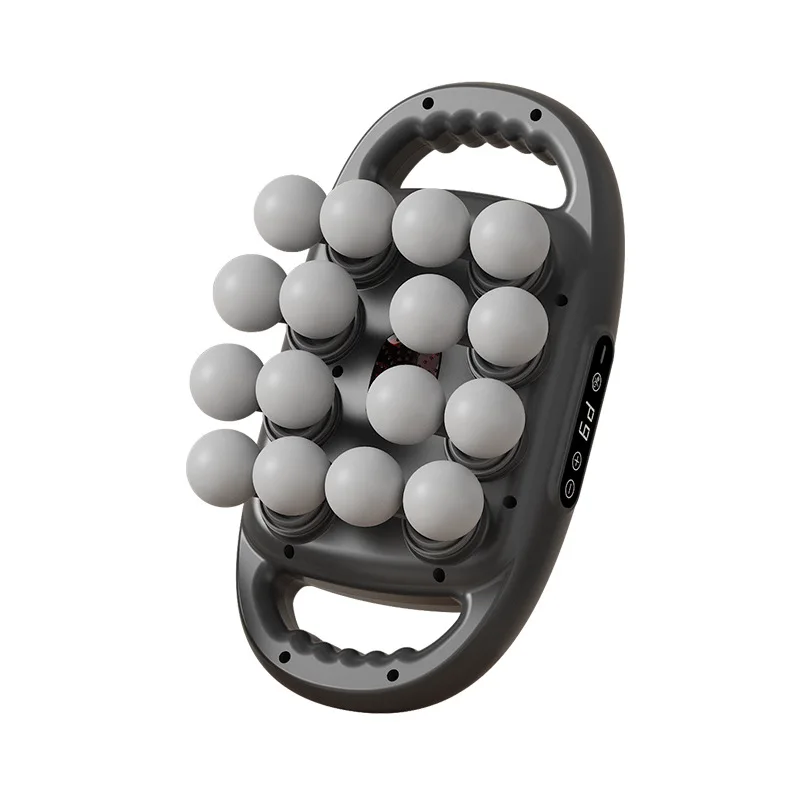 مسدس فآسيا عبر الحدود ذو 16 رأسًا، مدلك عضلات قابل لإعادة الشحن، استرخاء الخصر والساق والظهر المنزلي، مسدس تدليك متعدد الرؤوس #6