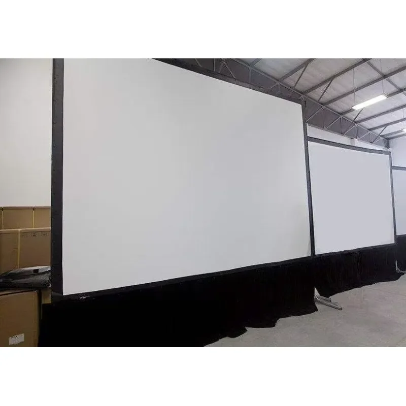 Factory Customization Fast Folding Projection Screen 220 Inch Projector Screen for Outdoor