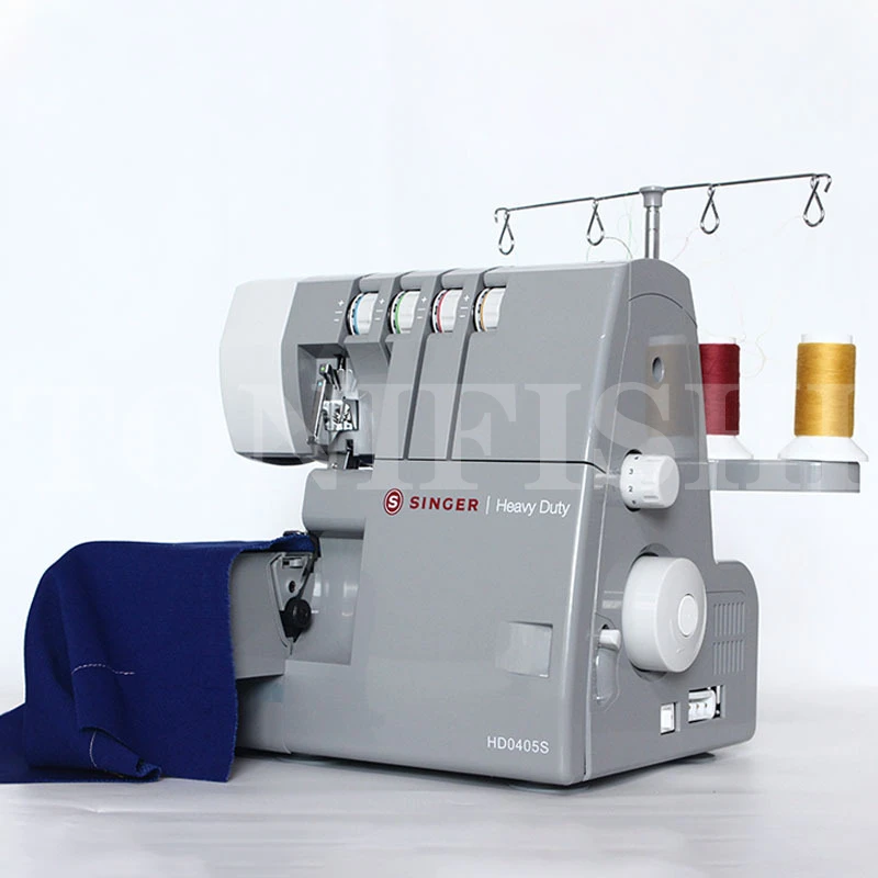 Singer HD0405S Home Multi-function Overlock Machine Overlock 2/3/4 Thread Eat Thick Overlock Sewing Machine