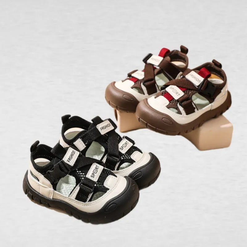 

Fashion Kids Sandals Baby Shoes Boy Soft Sole Non-slip Boys Girls Sandals Toddler Children's Shoes Summer Beach 2-10 Years
