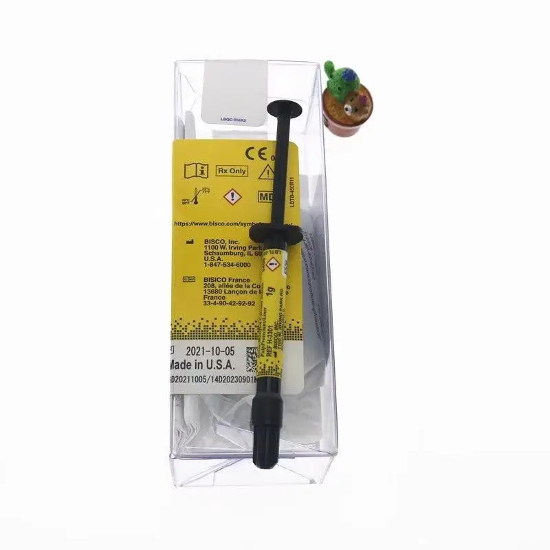 

Dental Pulp Protection Cap Calcium Silicate LC Light Cured Resin Modified Base Agent Calcium Hydroxide Pulp Cushion Material