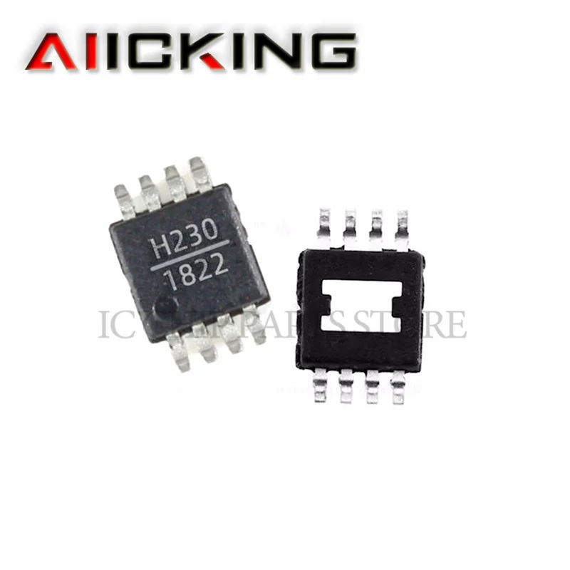 HMC230MS8ETR 5pcs/lots, MSOP-8 3Bit 4dBStep 28dB 2GHz 8-Pin MSOP T/R, Original New IC Chip, In Stock