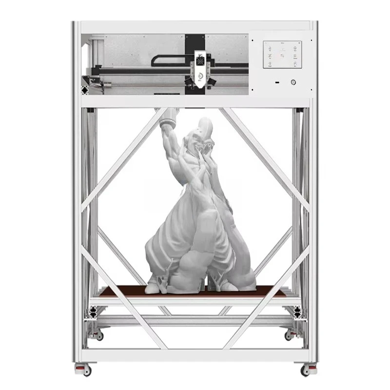 YG High Speed Large Format 3d Printer DL10-20 High Precision Auto Leveling 3d Printer Machine Full Size 3d Statue Printer
