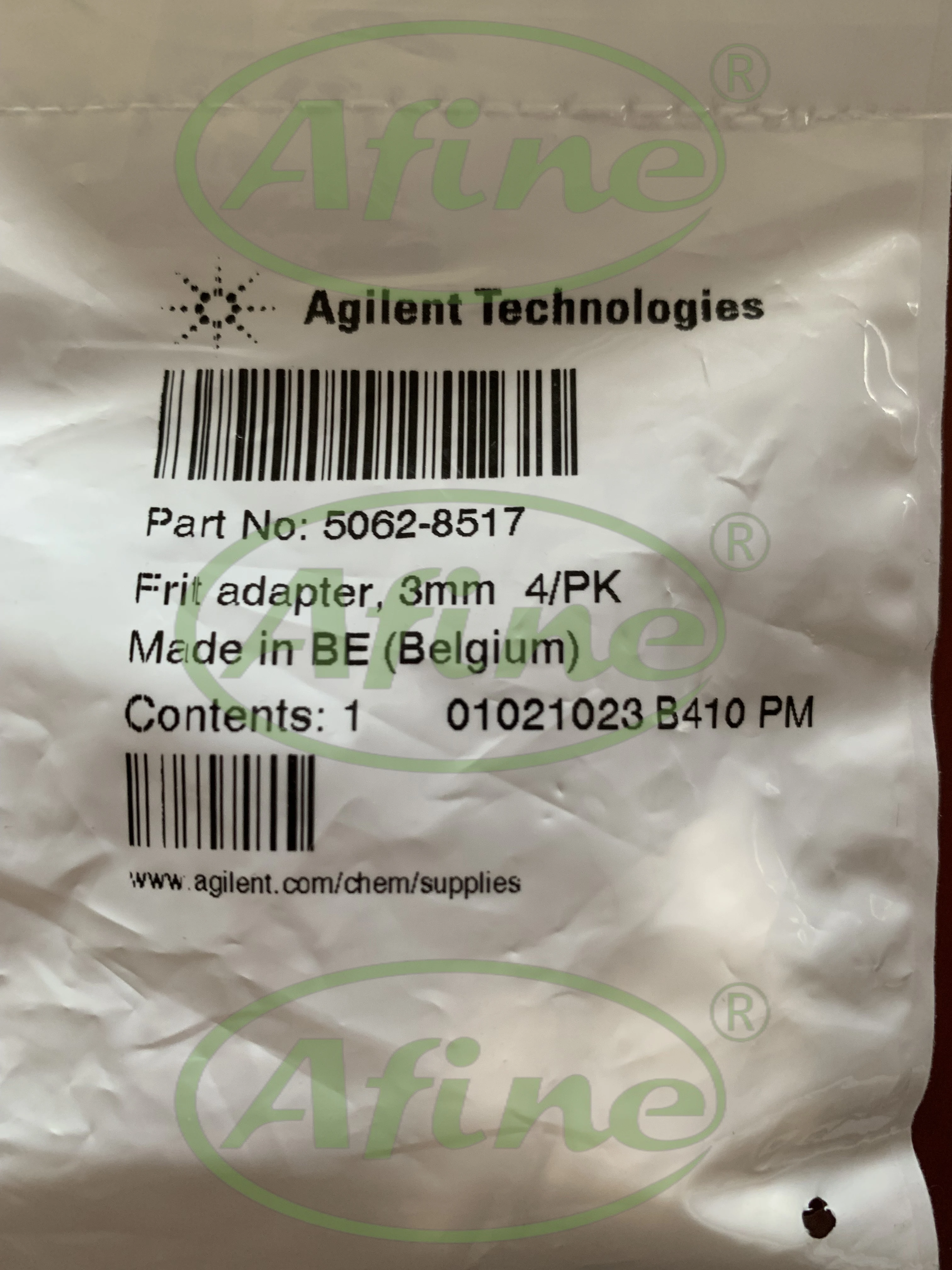 AFINE Agilent 5062-8517, Spare parts accessory, 3.2 mm, PTFE