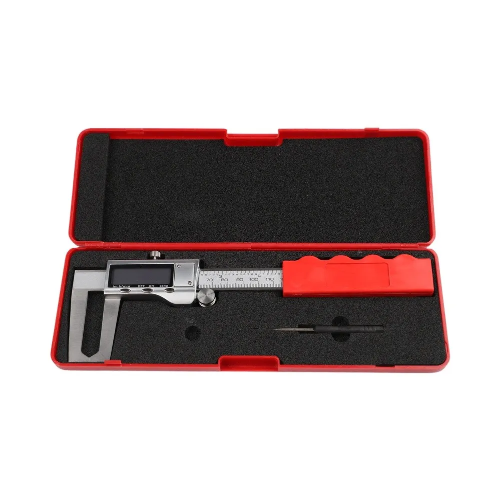 Digital Thickness Gauge Caliper Brake Disc Thickness Gauge Digital Caliper Mechanics Brake Gauge Tool Brake Disc
