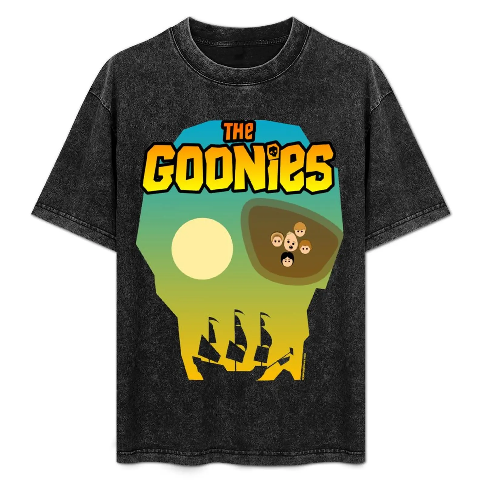 

The Goonies T-Shirt Retro Style Print Casual Top