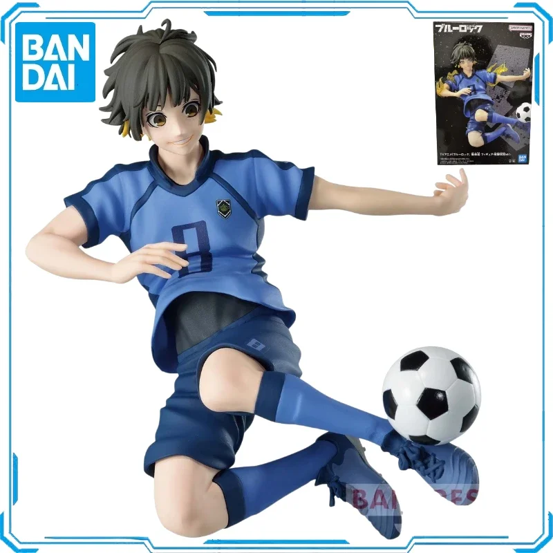 In Stock Origina l Bandai BANPRESTO BLUE LOCK Hachi ฯลฯ Meguru Isagi Yoichi Ac อุณหภูมิดิน Figre Animation และ Y เทคนิคฟุตรุ่นสะสมงานอดิเรก