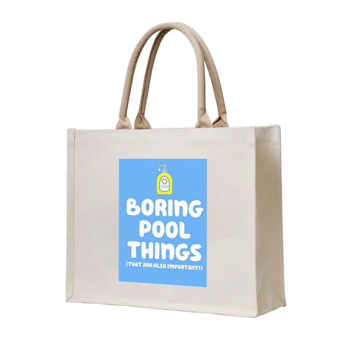 

Boring Pool Things Tote Bag reusable shopping bags Cloth bags hand bag