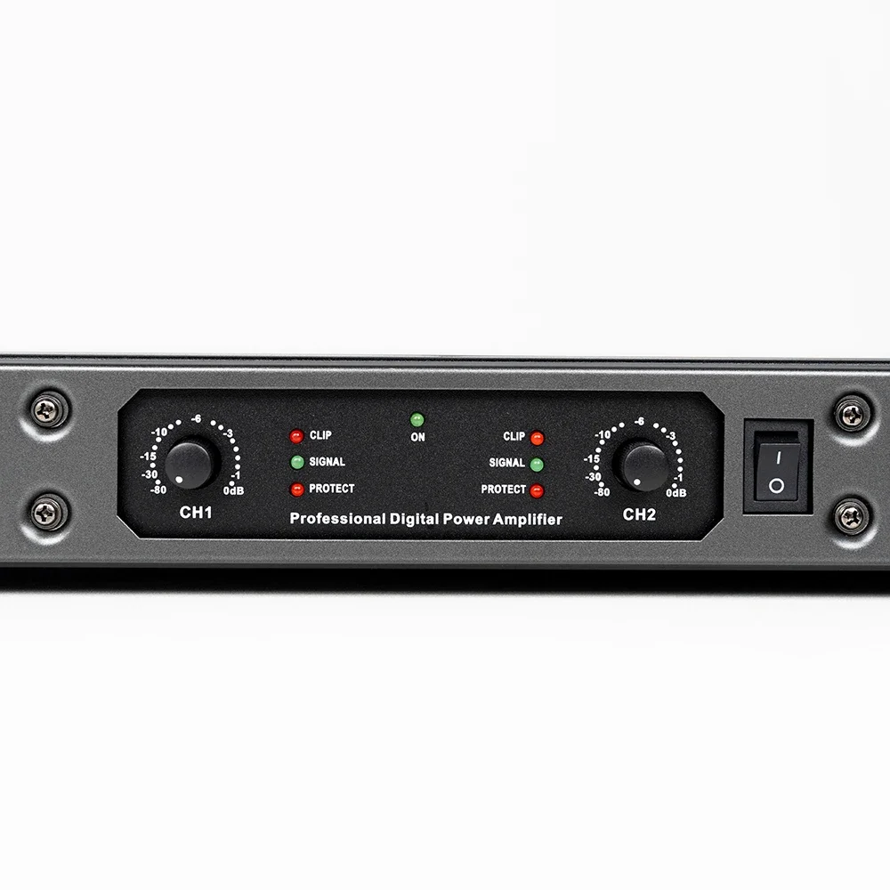 

Professional Sound System Audio Equipment Class D Professional Audio Amplifier 2 Channel Power Amplifier