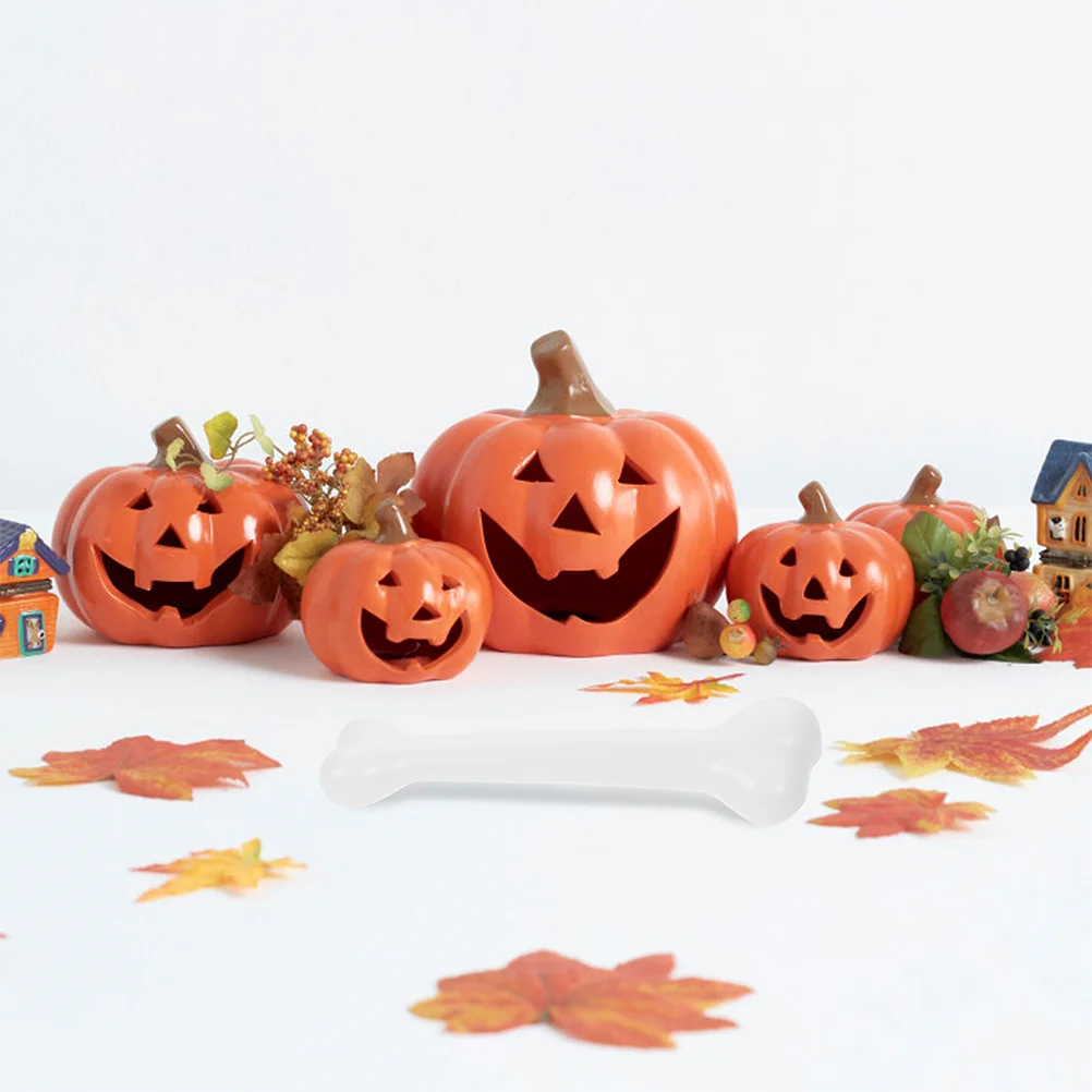 2 Stuks Fake Bone Prop Plastic Botten Voor Halloween Decor Gesimuleerde Rekwisieten Kleine Menselijke Bot Feestartikelen Nieuwigheid Prank