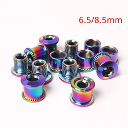 Colorful Aluminum Alloy MTB Chainwheel Road Bike Bicycle Crank Screws Chainring Bolt Disc Plate Nail Crankset Bolts