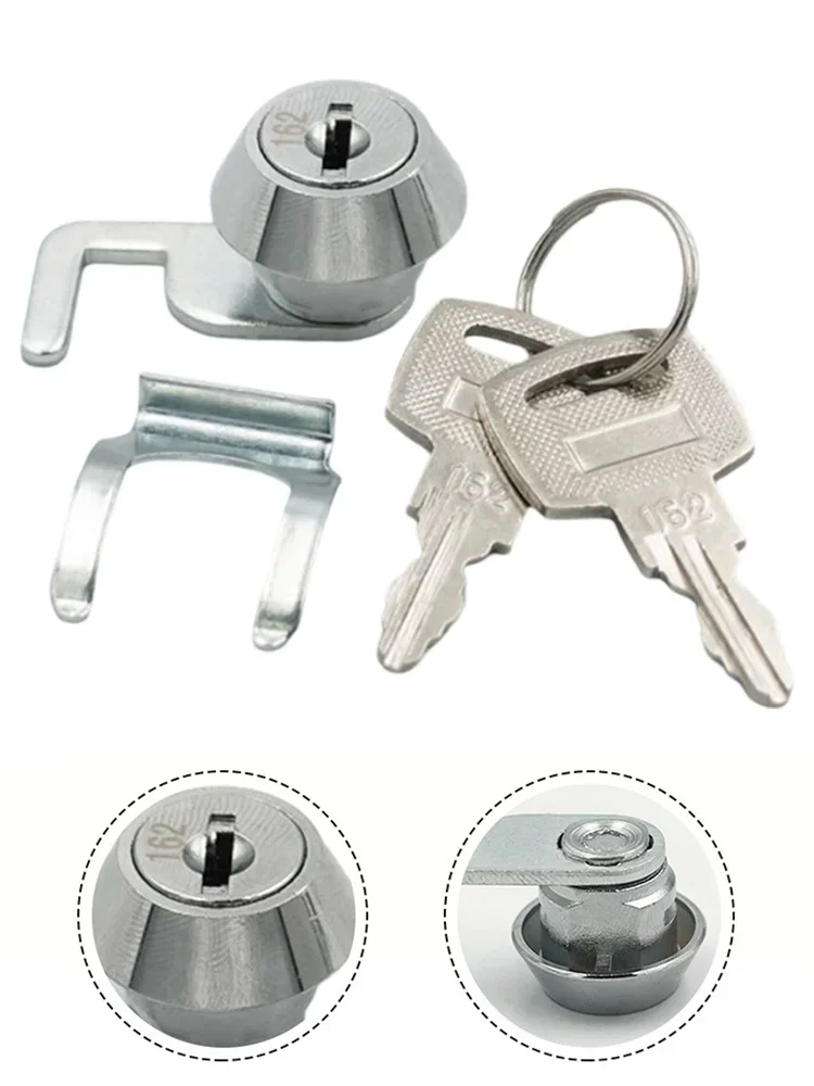 Cam Lock With Quick Clip For Cash Tray Box Drawer Lock Money Case Security Cabinet Airbox Lock Cylinder Spare Parts