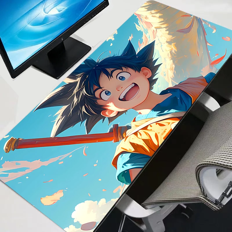 Dragon Ball Mouse Pad Pc Speed For e-sports Players 800x300 Laptop Computer Keyboard  Desk Mat Xxl Mousepad Gift - view 2