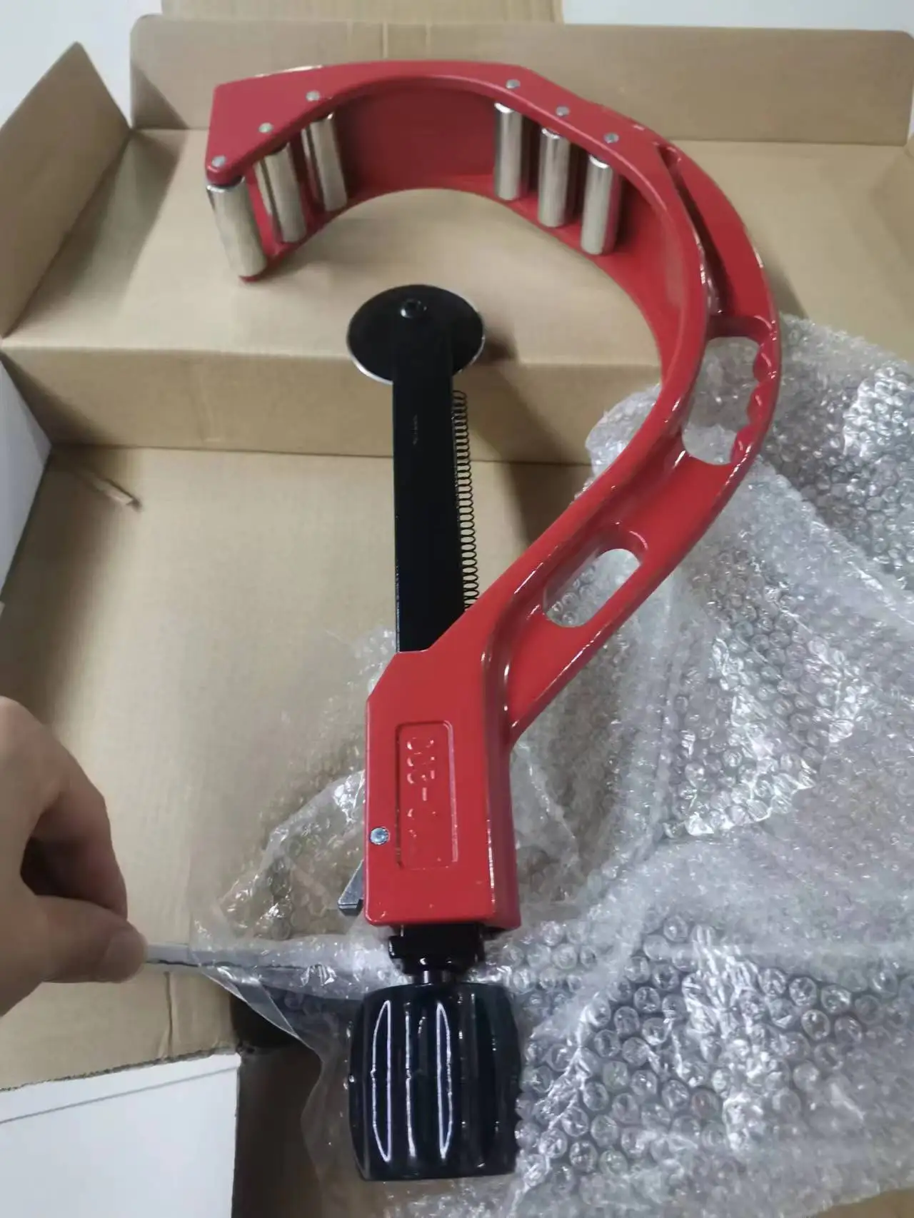 110-200 الروتاري دليل قاطع أنابيب البولي ايثيلين الصناعية المهنية المحمولة قاطع المواسير البلاستيكية لأنابيب HDPE PPR PVC 110-200 مللي متر #4