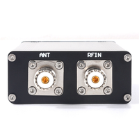 ATU-100 Pro+ 1.8-55Mhz Automatic Antenna Tuner Multi-Function Convenient 0.96 Inch Finished Rechargeable Black ABS + Case-ABVP
