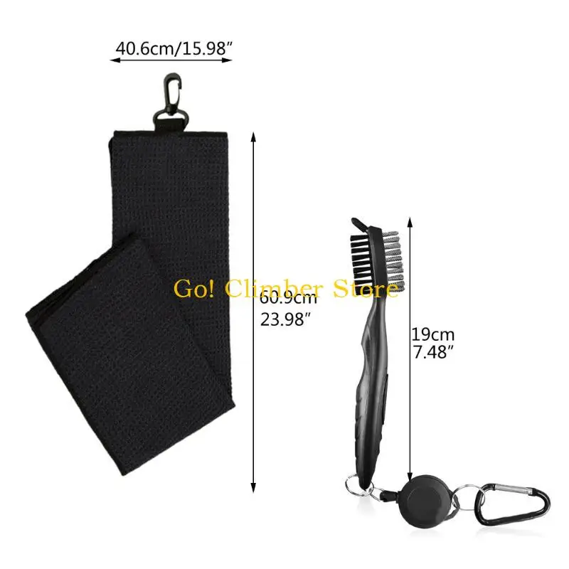 مجموعة تنظيف نادي الجولف متعددة في 1 Q84C وملحق أداة إصلاح الملعب لحقيبة الجولف #6