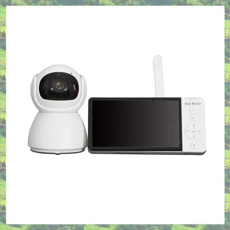 A59Z-スクリーンビデオベビーモニター10ズームカメラ温度表示画面スマートホーム