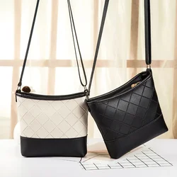 Bolsos de hombro populares para mujer, Mini bolsos informales de cuero PU a la moda, bolso cruzado Retro para mujer, monederos y bolsos