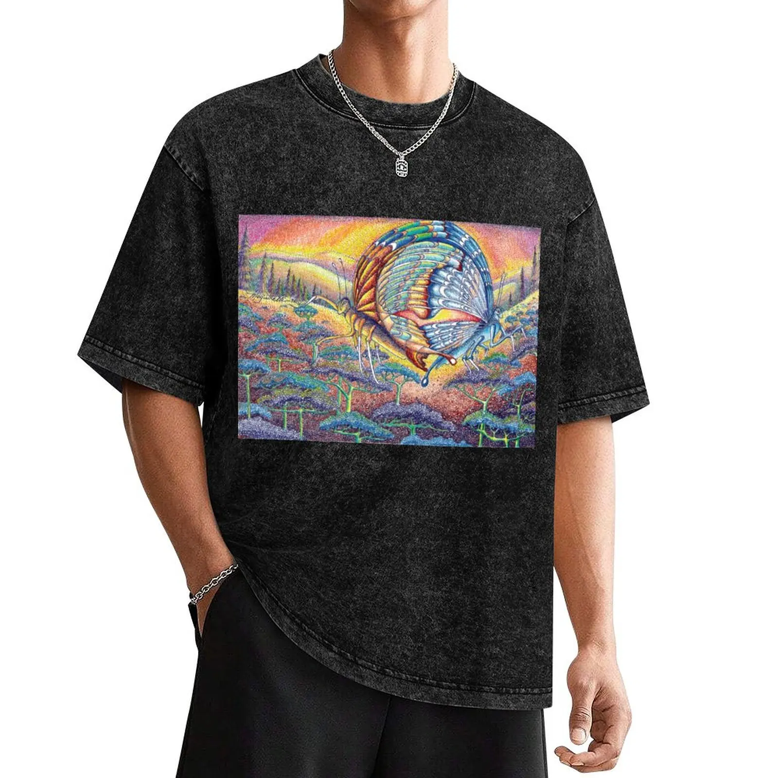 

Angel Wings T-Shirt oversizeds anime t shirts summer top t shirt for men