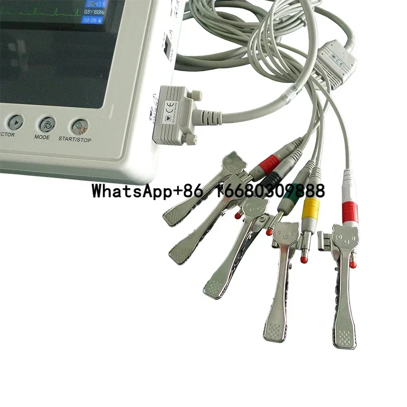 Medical Device ECG  24 Hour Record 3/12 Leads Dynamic ECG Systems