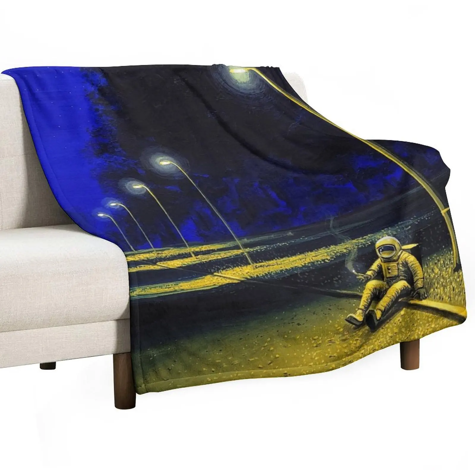 Ready For Pickup Throw Blanket Loose Fashion Sofas Blankets