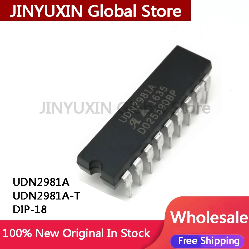 10Pcs UDN2981A  UDN2981A-T DIP-18 IC Chip IC In Stock Wholesale
