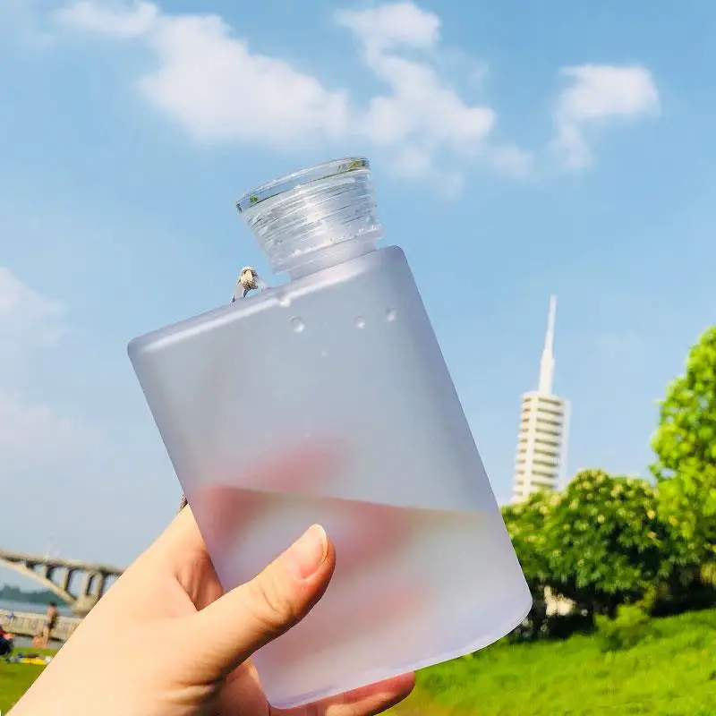 

Portable Travel Water Bottle Matte Outdoor Sports Flask for Men And Women Small Size Easy Carry Summer Outdoor Activities