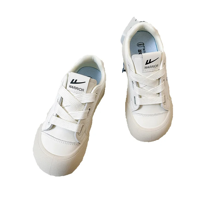 Witte dames skateschoenen met dikke zool casual sneakers mode_voghion.com