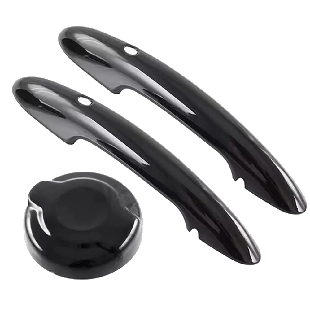 For The Fashion Forward Glossy black side handle & gas tank covers tailored For For MINI For Coopers from years 2015 2023