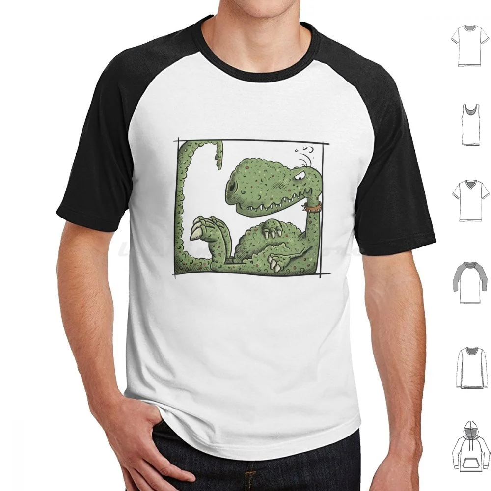 Camiseta de dinosaurio en caja para hombres, mujeres y niños, 6Xl, dinosaurio, dragón, diversión, Humor, dibujos animados, boceto divertido, dinosaurio fresco, t-rex