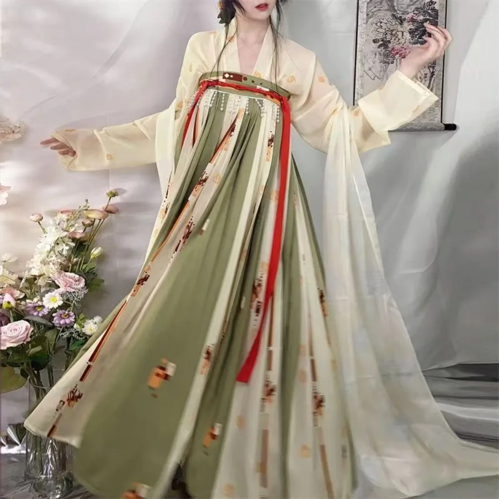 Fantasia de fada hanfu, traje feminino tradicional chinês antigo para mulheres, roupa de dança, fantasia de príncipe