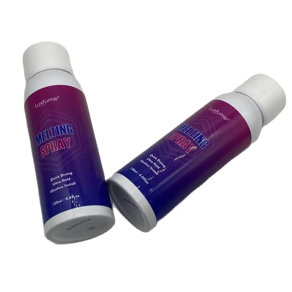 

1 bottle 130ml Luxfume Lace Wig Ultra Hold Glue Melting Spray Waterproof Hair Styling Spray