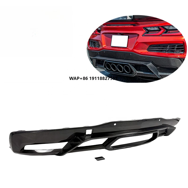 

C8 Z06 OE Style Diffuser Carbon Fiber Rear Bumper Diffuser for Corvette C8 Z06 Eray 2023 2025