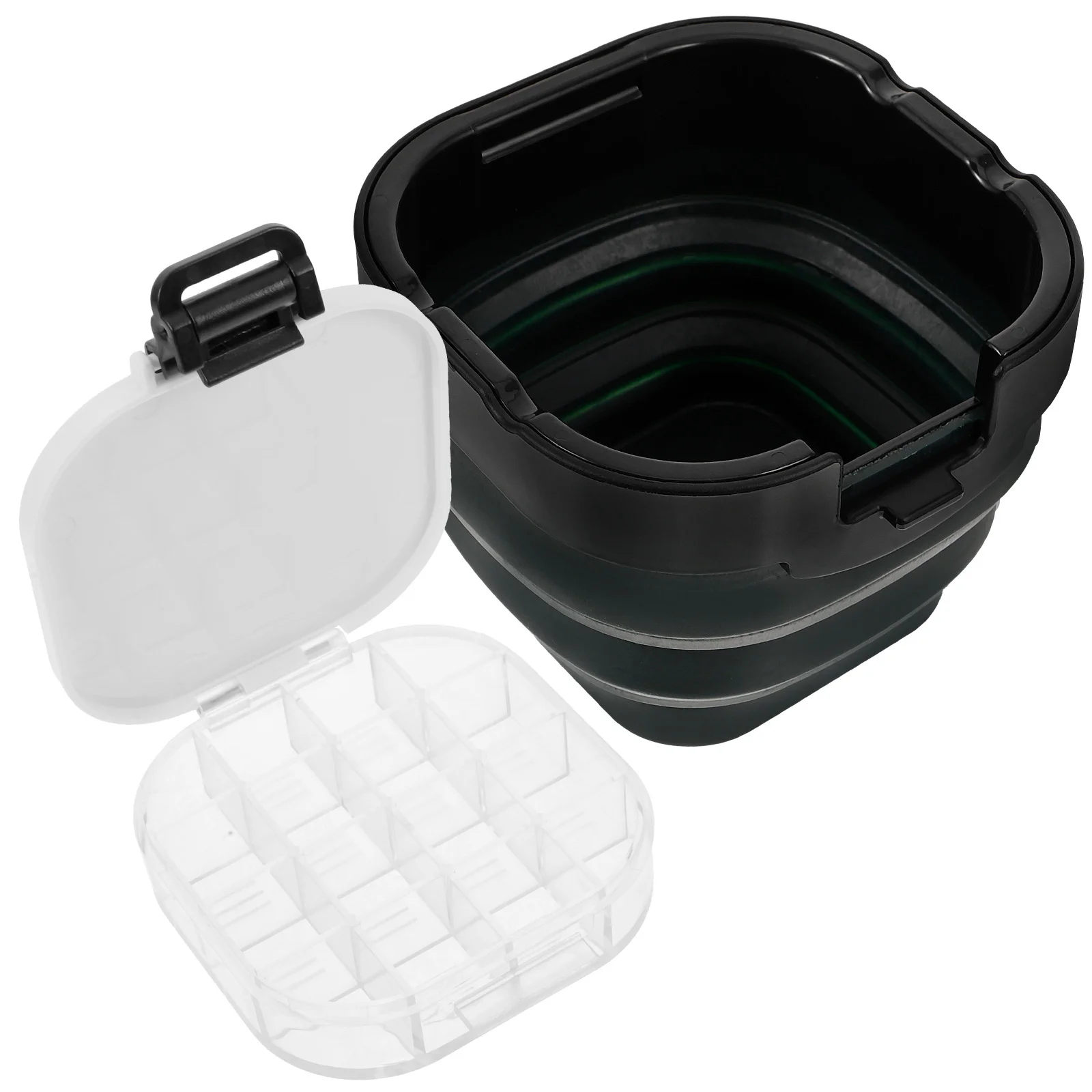 Portable Cleaner Bucket Watercolor Washer Reusable Foldable Paintbrush Holder Compact Paint Brush Cleaner Household Artist