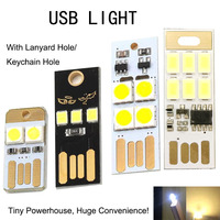 USB Book Lights USB Night Light Mini LED Night Light USB Plug Lamp Power Bank Charging Small Round Reading Eye Protection
